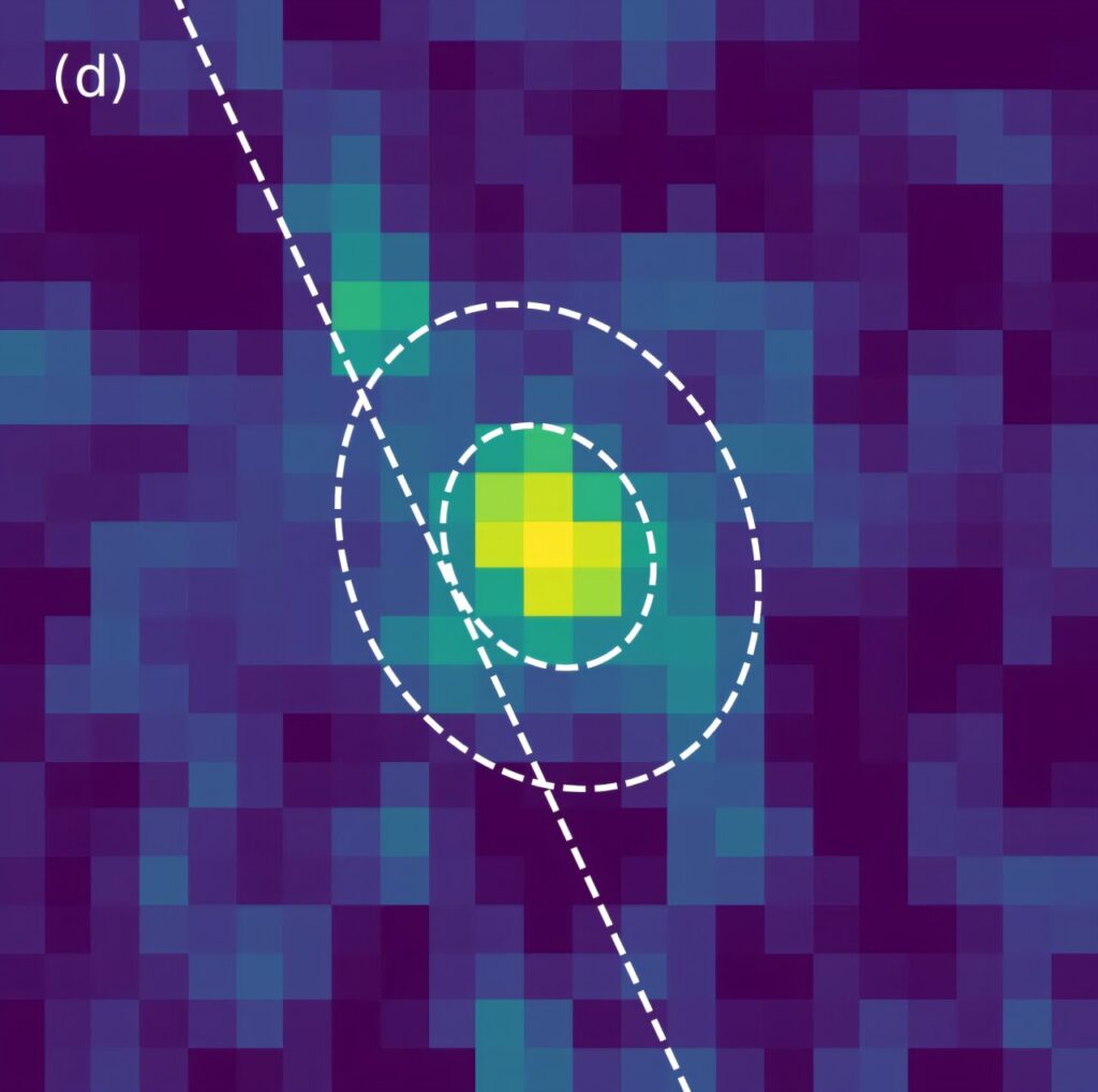 Observações do Telescópio Espacial James Webb revelam que o buraco negro supermassivo QSO1 provavelmente se formou em um ambiente sem estrelas ou remanescentes estelares ao seu redor. 