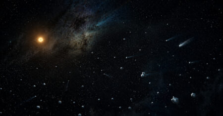Estrela próxima pode ter disparado “chuva de cometas”