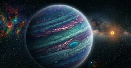 James Webb encontra nuvens de gelo em planeta gigante