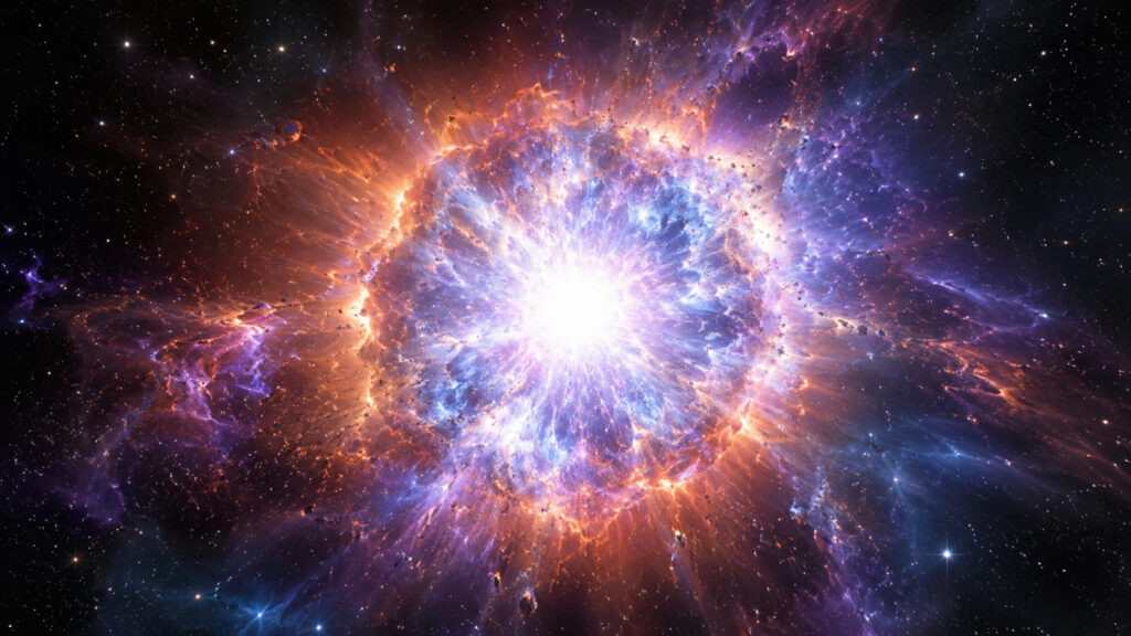 explosao supernova