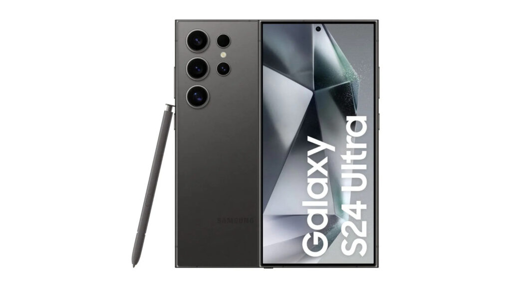 Foto do Smartphone Samsung Galaxy S24 Ultra 6,8" Galaxy AI 512GB Titânio Preto 5G 12GB RAM Câm. Quádrupla 200MP + Selfie 12MP Bateria 5000mAh Dual Chip