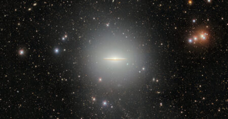 Nova foto revela halo gigante ao redor de galáxia famosa