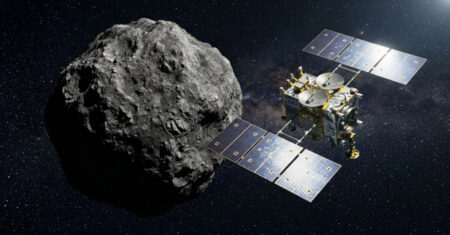 Sonda japonesa dará rasante de 1 km em asteroide