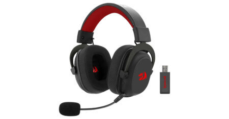 Redragon Zeus Pro sem fio tem 7.1 e bateria de 18h por R$ 334