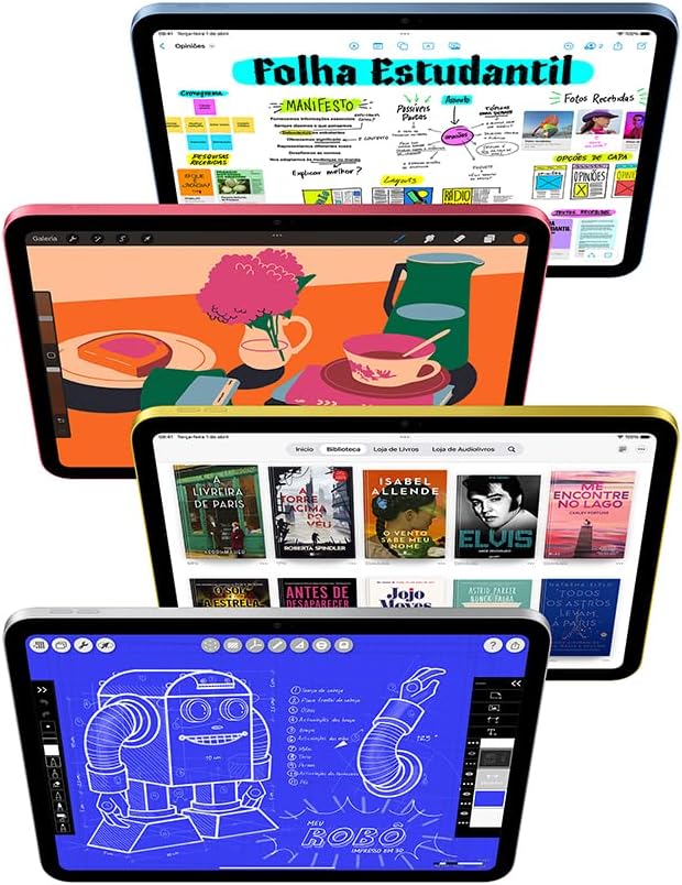  Apple 2025 iPad (Wi-Fi, 128 GB) - Prateado (A16) 