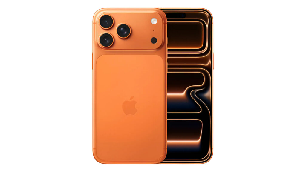 Foto do iPhone 17 Pro Max 256GB - Laranja-cósmico
