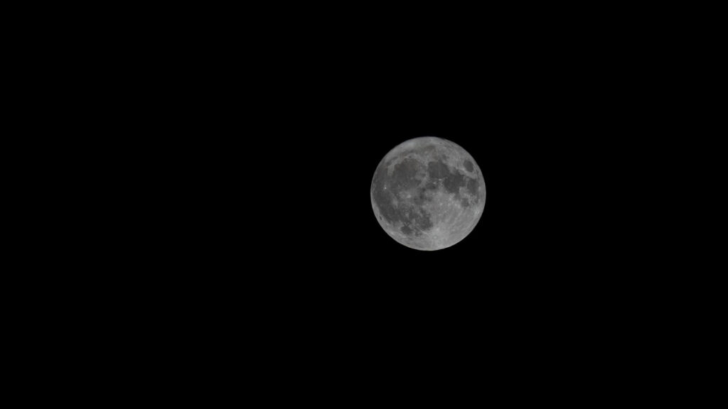Foto da Lua Cheia.