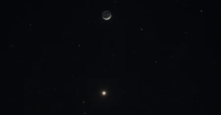 14 de setembro: Qual planeta está perto da Lua hoje à noite?