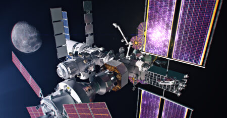 Módulos de nova estação lunar apresenta corrosão