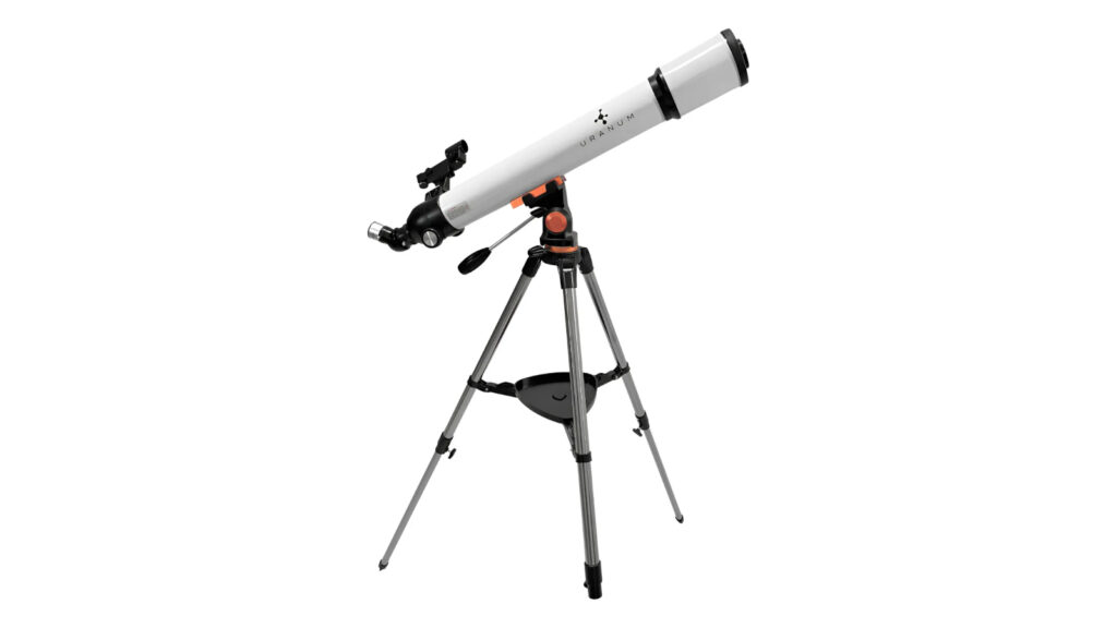 Foto do Telescópio Refrator 70mm Luneta Observação Astronômica 700mm
