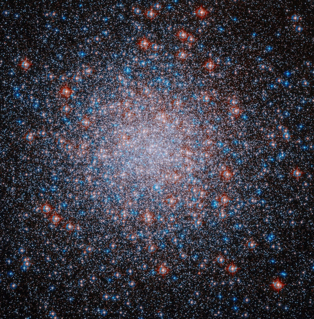 Hubble registra cena de 500 mil estrelas em aglomerado 2 m3 huble cena