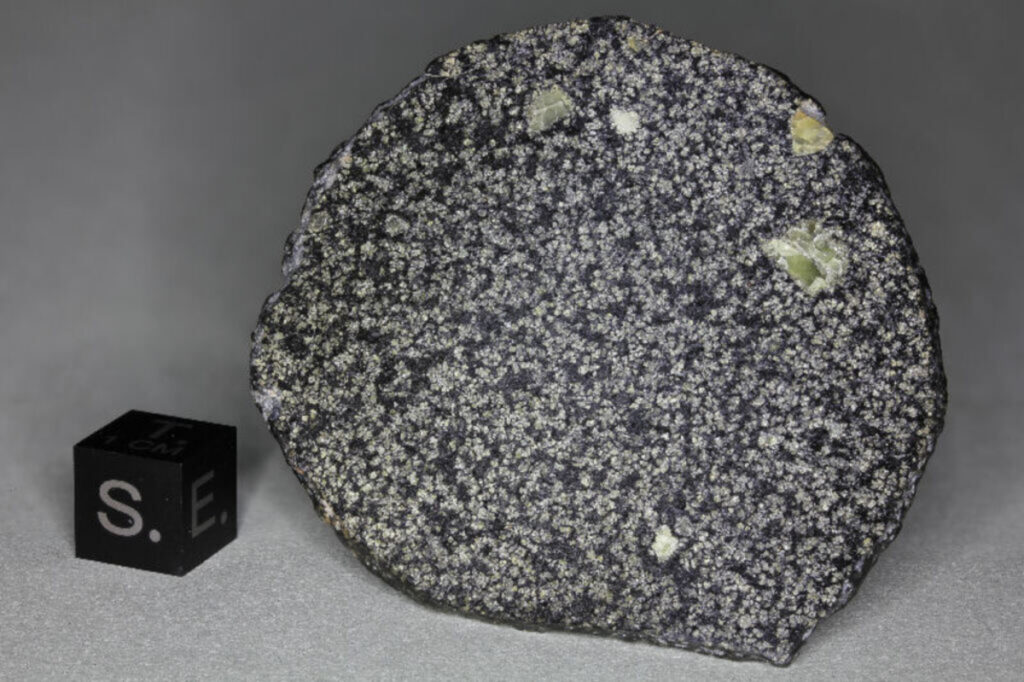 Foto do meteorito NWA 12774.