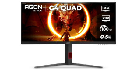 Monitor gamer 34” ultrawide 180Hz entrou em oferta na Amazon
