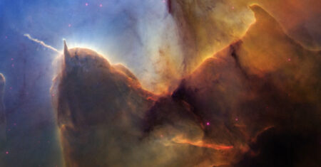 Hubble celebra 36 anos com nova imagem da Nebulosa Trífida