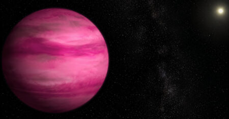 James Webb encontra nuvens de sal em planeta rosa