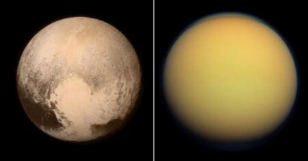 Sinal repetido em Plutão e Titã intriga cientistas planetários