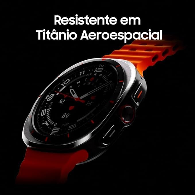 Samsung Watch Ultra 2025 está 60% OFF na Amazon 6 Samsung Galaxy Watch Ultra 2025 Smartwatch 47mm LTE, Galaxy AI, Titânio Aeroespacial, Titânio Cinza