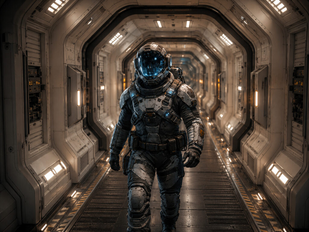 Jogo grátis coloca você sozinho numa nave rumo a Alpha Centauri 3 Cena do jogo "Star Tale: Odyssey One" (Crédito: Steam/Reprodução)