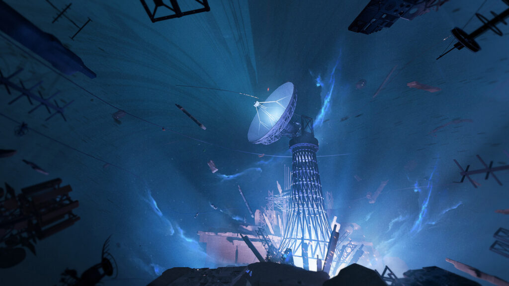 Screenshot do novo jogo "The Lift" (Crédito: Fantastic Signals)