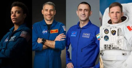 NASA escolhe nova tripulação que vai viver na ISS