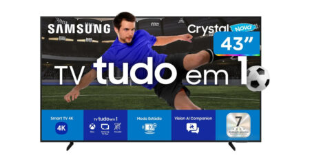 O que essa TV 43 polegadas 4K oferece por menos de R$ 2.000?