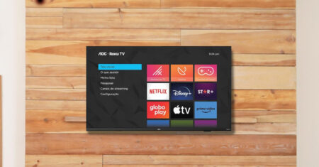 Smart TV Roku de 43” sai agora por R$ 1.400 em até 12x