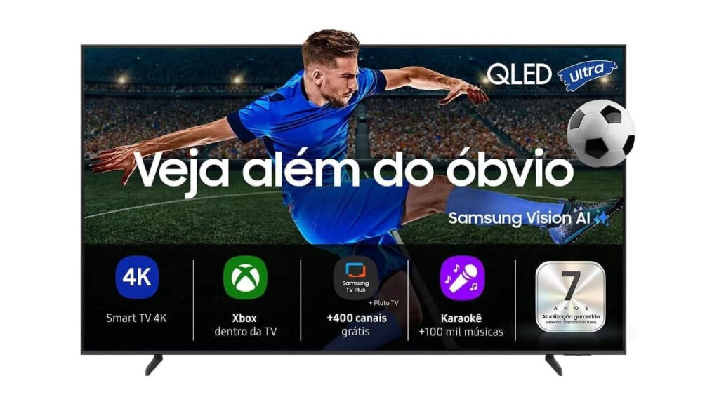  Samsung Combo Vision AI TV 65" QLED 4K QEF1 + Soundbar Samsung HW-B400F 